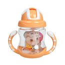 320ml Baby Bottle Kids Cup Silicone Children Training Cups Cute Baby Drinki I6A4