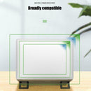 Mini Portable Black Invisible Notebook Stand Adjustable Cooling Laptop D7C8