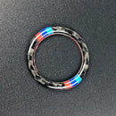 Car Engine Start Stop Button Cover Button Key Ring Trim for BMW E90 E92 E93