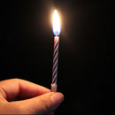 10 pc Magic Relighting Candles Relight Birthday Party Fun Trick Cake for Kids_,