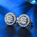 Classic Sliver Plated Heart Arrow Zircon Earrings Elegant Wedding Earrings JR
