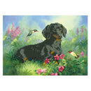 5D Black Dog Diamond Painting Embroidery DIY Cross Stitch Home Decor Gifts