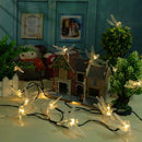 Solar Christmas String Lights 20 LED Dragonfly Fairy Party Decor Light