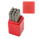 5/32 Inch Stamps Numbers Punctuation Stamp Set Punch Steel Metal Tool