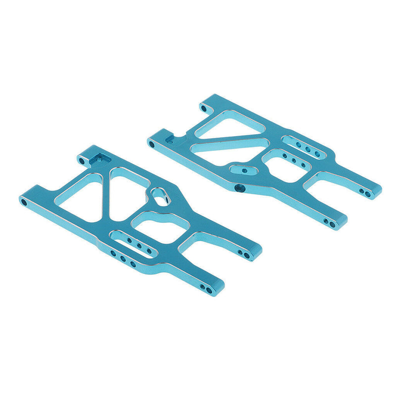 1Pair 1/8 RC Car Blue Alloy Rear Lower Suspension Arms 760004 60006 for HSP