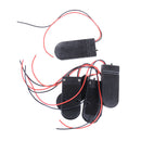 5x On-Off Switch CR2032 6V Button Coin Cell Battery Holder Wire Case Box JR