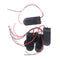 5x On-Off Switch CR2032 6V Button Coin Cell Battery Holder Wire Case Box JR