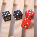 4X Car Truck Motocycle Bike Dice Tyre Tire Wheel Stem Air Valve Dust Caps Cover