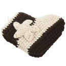 Cute Crochet newborn photography Props Handmade Western Cowboy baby Hat And