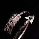 1Pc Bohemian Upper Arm Bracelet Arrow Open Bangle Armlet Arm Cuff Adjustable MO