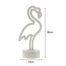 Bird Shaped LED Neon Table Lamp Holiday Wedding Home Decor Night Light