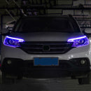45cm NEW Ultra-thin Tube Guide LED Strip Turn Signal Daytime Running Lamp asd