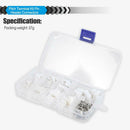 230pcs XH2.54 2p 3p 4p 5pin 2.54mm Pitch Terminal Kit Pin Header Connectors