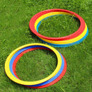 5PCS Multi Color Innovations Speed And Agility Training Rings Soccer Pace Agile