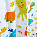 1X(Cartoon Sea Animal Polyester Mildew Resistant Shower Curtain Anti-Bacter