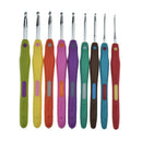 1X(9Pcs/Set Sewing Needles Aluminium Crochet Hooks Needles Knit Weave Craft
