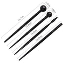 24PCS Pottery Mandala Dotting Tools Rock Clay Sculpting Painting Ceramic Stencil