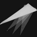 50pcs Clear Cone Snack Sweet Display Favor Gift Party Food Cellophane Bags  ettr