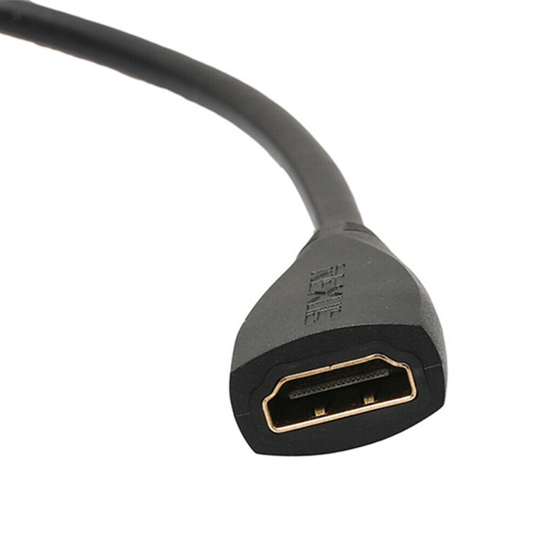 HDMI Extension Cable Extender HDMI 270-degree Type A Male to Female 30cm