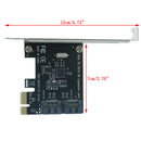 PCI express to SATA 3.0 2 port expansion card PCI-e SATA 3 III SATA 3.0 adaB sp