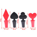 4Pcs Bar Tool Silicone Sealed Wine Bottle Stopper Kitchen Wine Champagne Sto Nw