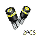 1 Pair T10 501 194 W5W SMD 24 LED Car CANBUS Error Free Wedge White Light Bulbs