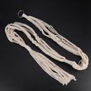 2Pcs Delicate Macrame Double Plant Hanger Indoor Outdoor Hanging Planter Wa