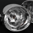 1 Pair Universal Retro Bullet Shape DC 12V Motorcycle Fog Lamps Headlights A