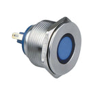 IP67 12V 22mm Waterproof LED Panel Warning Indicator Light Signal Lamp Flat