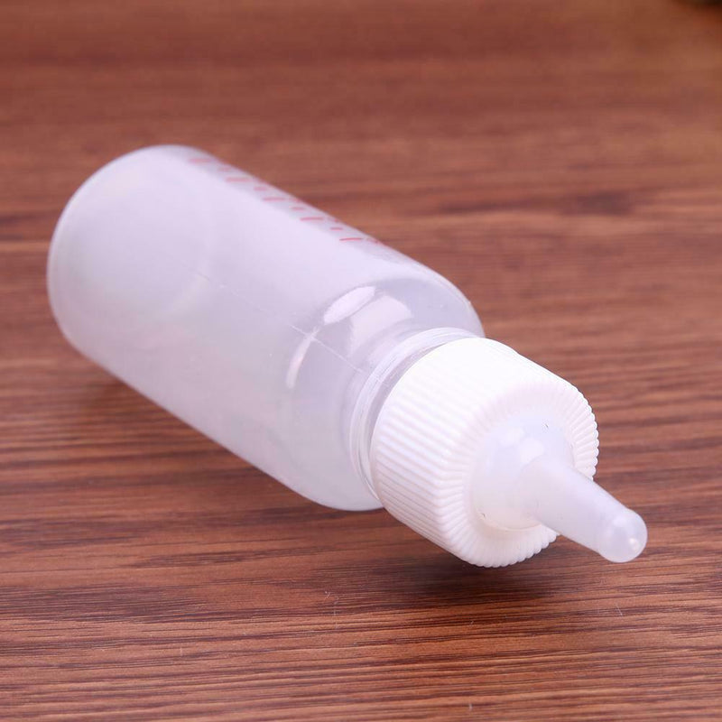 50ml Puppy Kitten Feeding Bottle Pet Dog Cat Transparent Silicone Feeder Tool