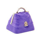 Velvet Ring Jewelry Display Storage Box Gift Case Holder Organizer - Purple