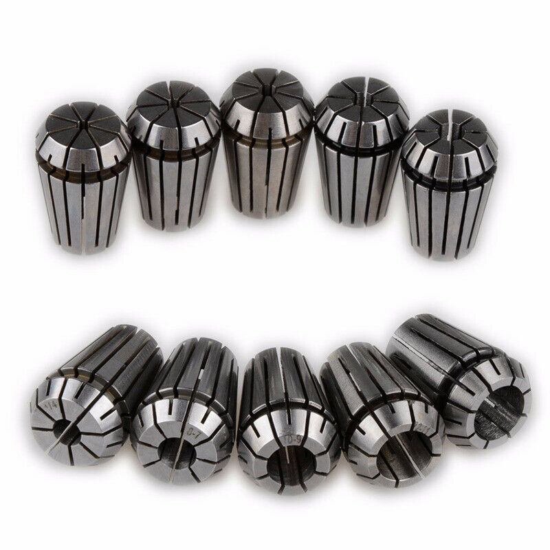 10pcs ER20 Precision Spring Collet Set CNC Milling Lathe Tool ER20 Spring C M5D6