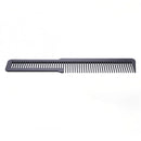 Hairdressing Carbon Anti-static Comb Wide Tooth Hair Clipper Comb (Black)