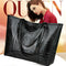 Retro Crocodile Leather Women Handbag Large Capacity Shoulder Shopping Bag