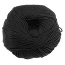 50g Knitting Crochet Black Soft Baby Cotton Wool Yarn Knitwear Craft DIY