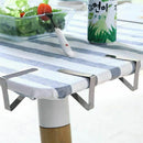 Tablecloth Clips,12 Pack Stainless Steel Table Cloth Holder Table Cover Cla I9C8