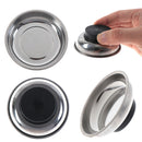 Circle Stainless Steel Magnetic Parts Bowl Tool Tray Nuts Bolts Screws Part^i