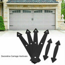 Decorative Garage Door Magnetic Handle and Hinge Carriage House Hardware Kit Top