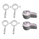 2pcs Cast Aluminum Flag Pole 2" Truck Pulley
