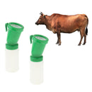 2x Non-return Teat Dip Cup For Dairy Farm Non Reflow  For Cow