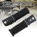 1pair Accessories Rear Foot Pegs Easy Install for Suzuki GN125 QJ25 Motorcycle