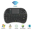 M2S Air Mouse English Mini Wireless Backlit Keyboard Remote with Touchpad