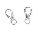 10 Carabiners Spring Clasps Keychain Key Rings DIY Key Clasps for Bags Craft