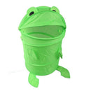 Foldable  design laundry basket, light green collector laundry box
