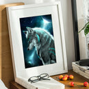 Animal 5D Diamond Painting DIY Full Round Drill Rhinestone (Wolf LD424)