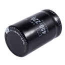 450V 220uF 40x25mm Cylindrical Aluminum Electrolytic Capacitor Black O8T1
