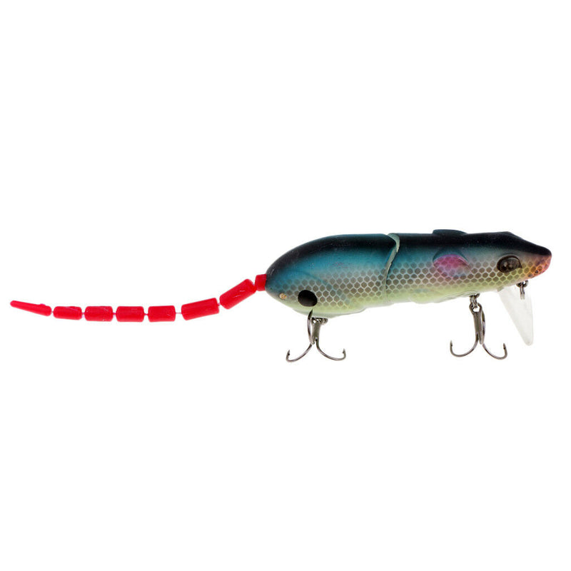Soft Mice Rat Mouse Top Water Fishing Lure Bass Bait Crankbait 2 Hooks 05