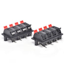 2Pcs 12 Terminal 12 Position Spring Loaded Push Speaker Socket Connector Boar BX