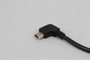20cm USB 2.0A Right male plug to Mini B 5P Right Angle Male plug.Cable Adapte.AU