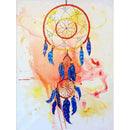 Dreamcatcher 5D DIY Diamond Painting Full Round Drill Embroidery Kit (0669) A